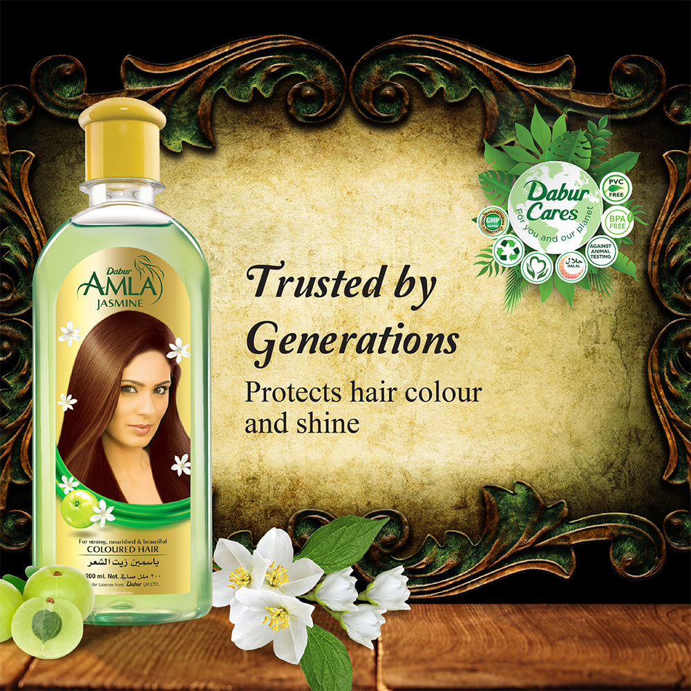 Dabur Amla Jasmine Hair Oil 300ml