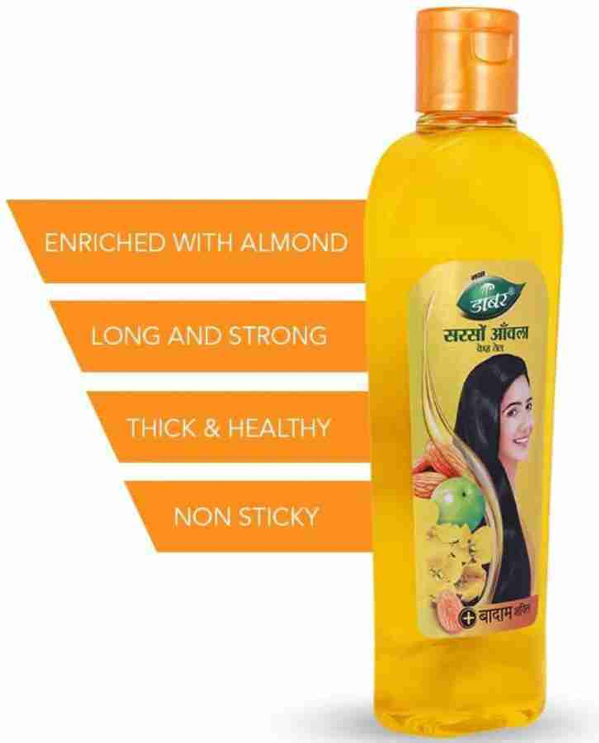 Dabur Sarso Amla Kesh Oil (Badam Shakti) 175ml