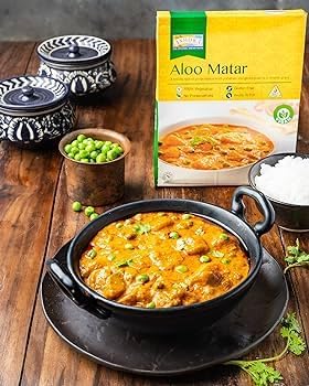 Ashoka Aloo Mutter 280g (Ready To Eat)