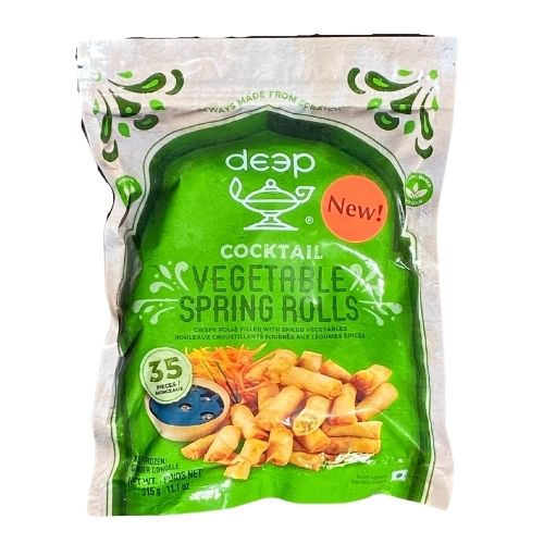 Deep Cocktail Vegetable Spring Rolls (35 pieces)
