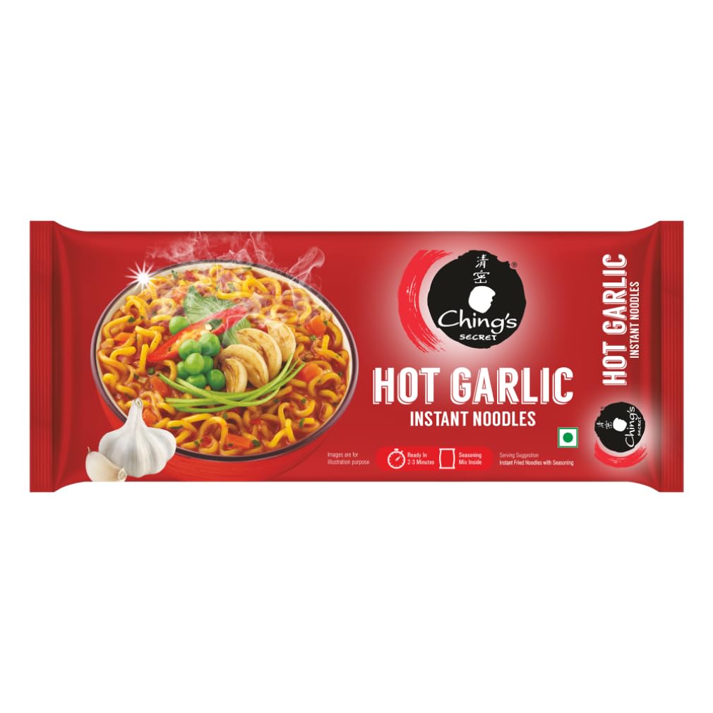 Ching's Hot Garlic Instant Noodles 240g