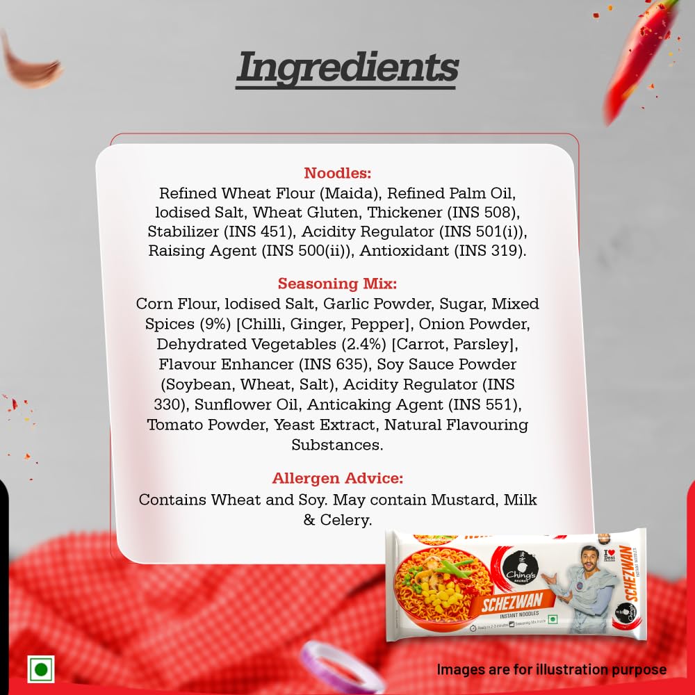 Ching's Schezwan Instant Noodles 240g