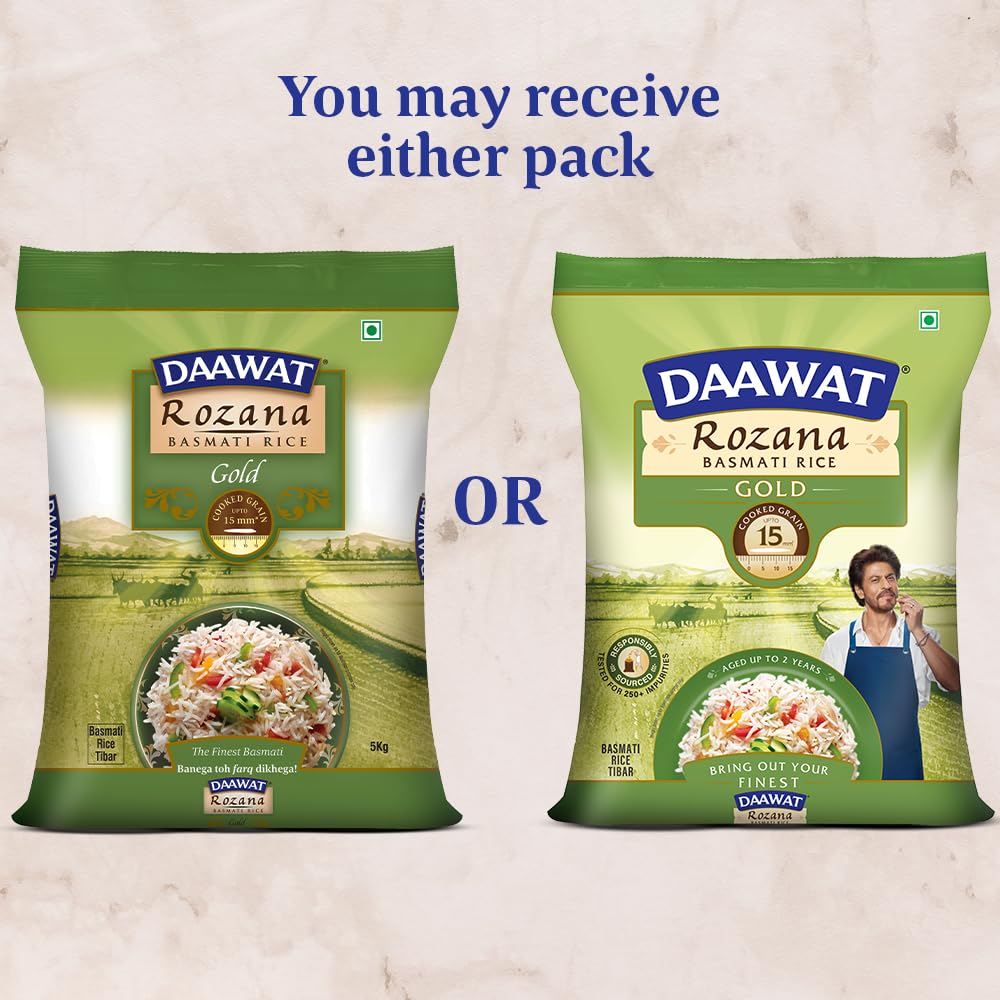 Daawat Rozana Basmati Rice 5kg