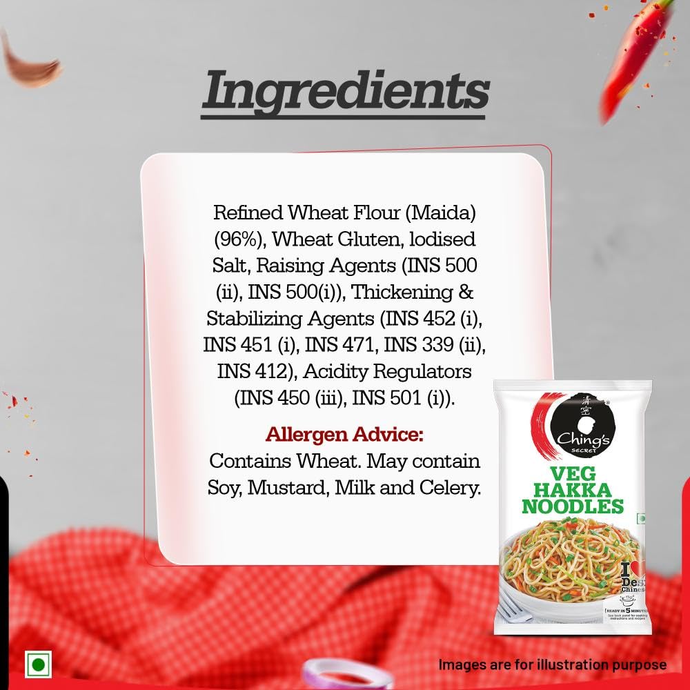 Ching’s Veg Hakka Noodles 560 g