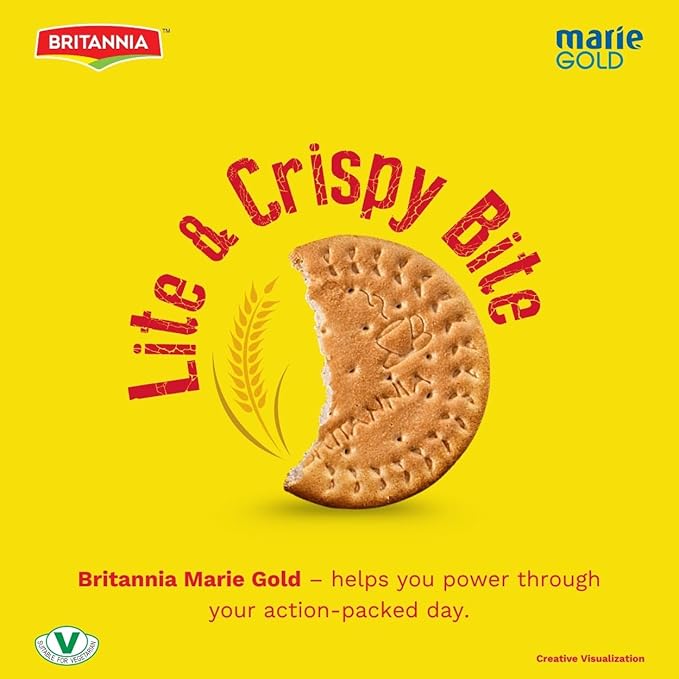 Britannia Marie Gold Biscuits 600g (Value Pack)