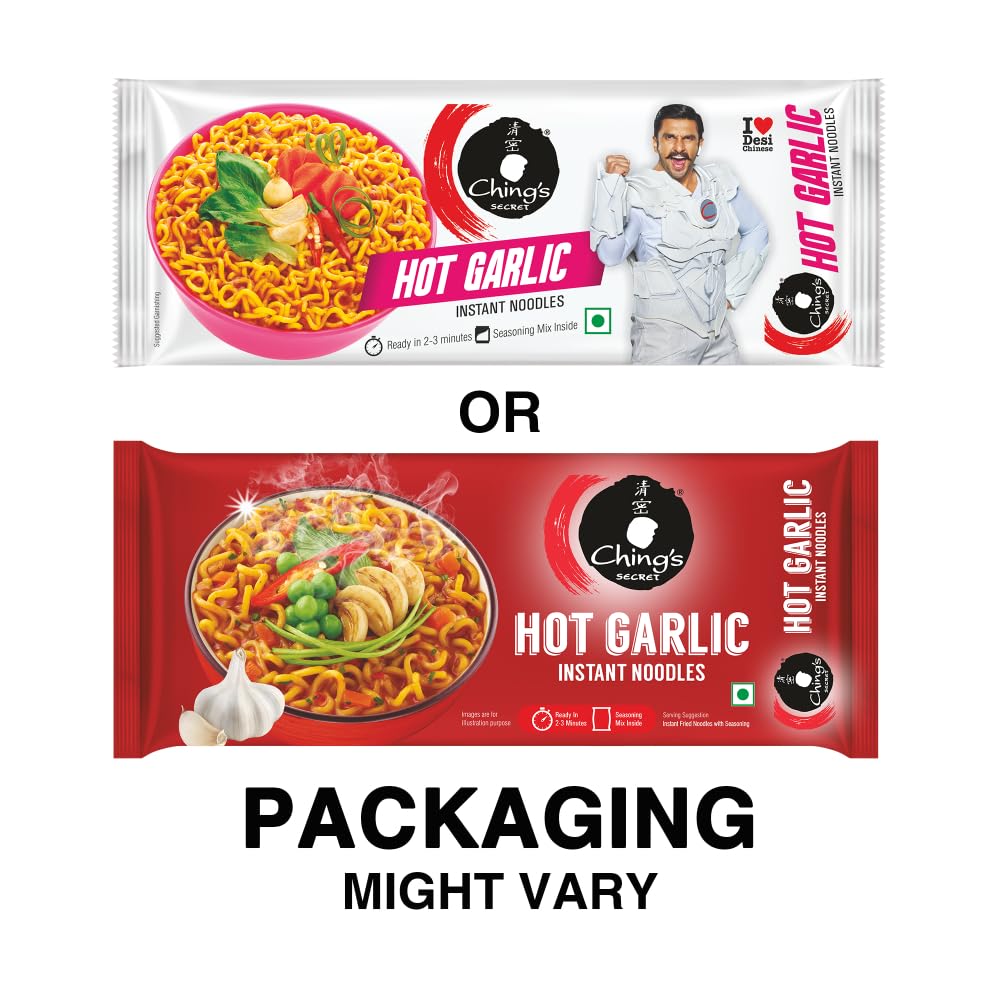 Ching's Hot Garlic Instant Noodles 240g