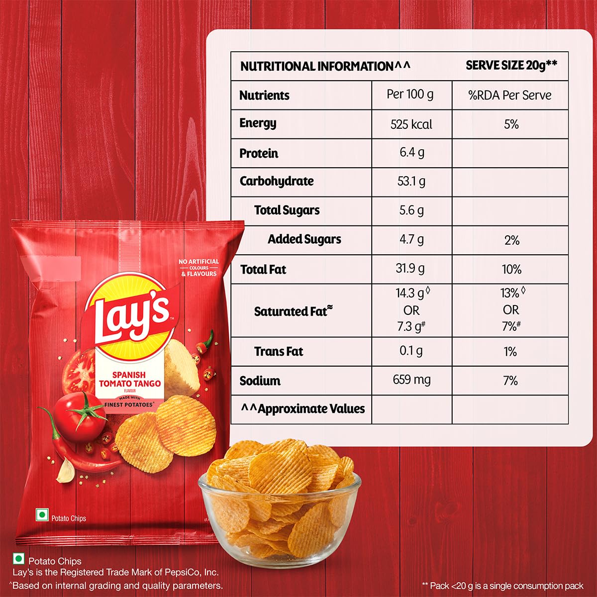 Lays Spanish Tomato Flavour 48g