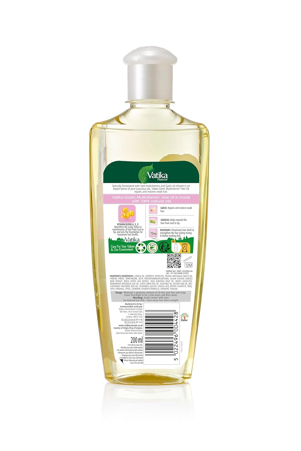 Vatika Garlic Hair Oil 200ml