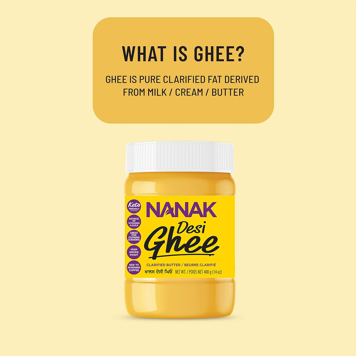 Nanak Desi Ghee 400g