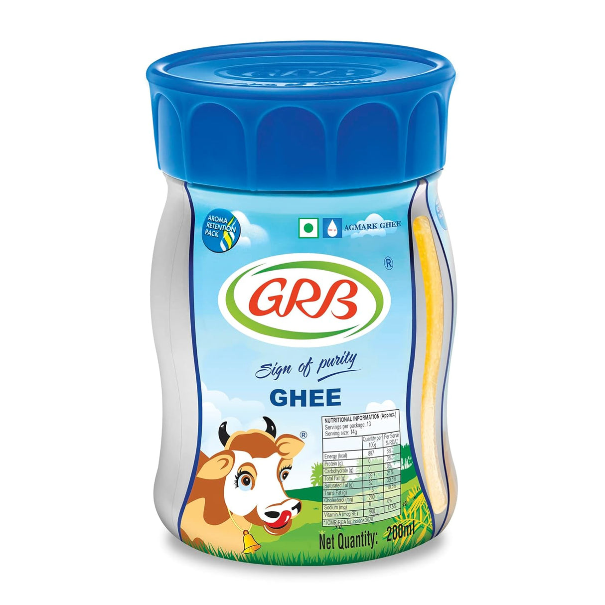 GRB Pure Cow Ghee 200ml