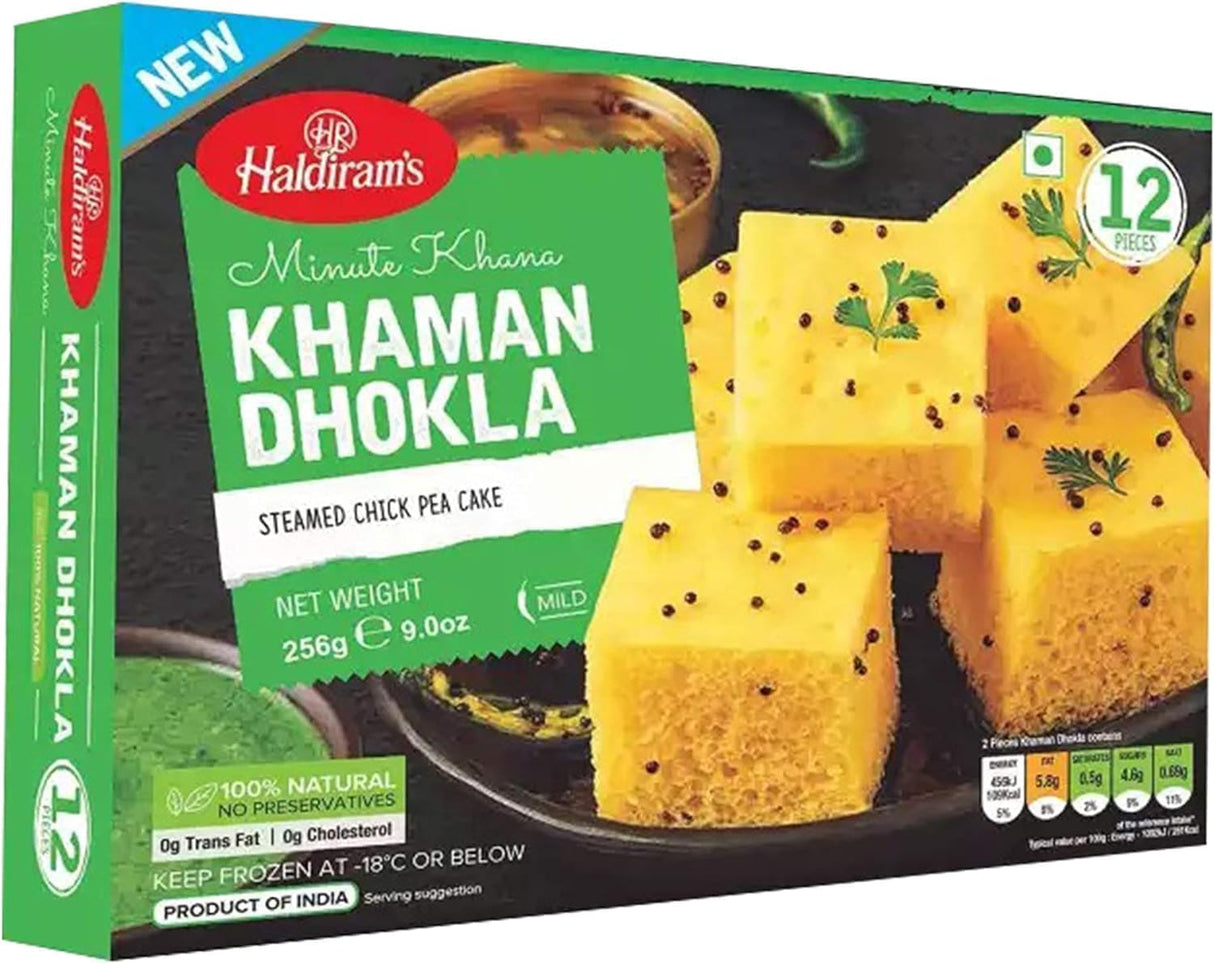Haldiram's Khaman Dhokla 12pcs (256g)