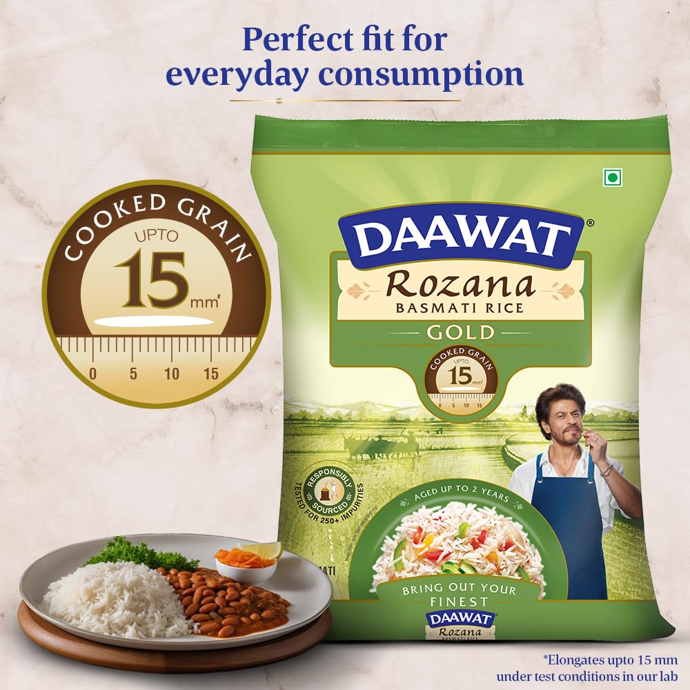 Daawat Rozana Basmati Rice 5kg
