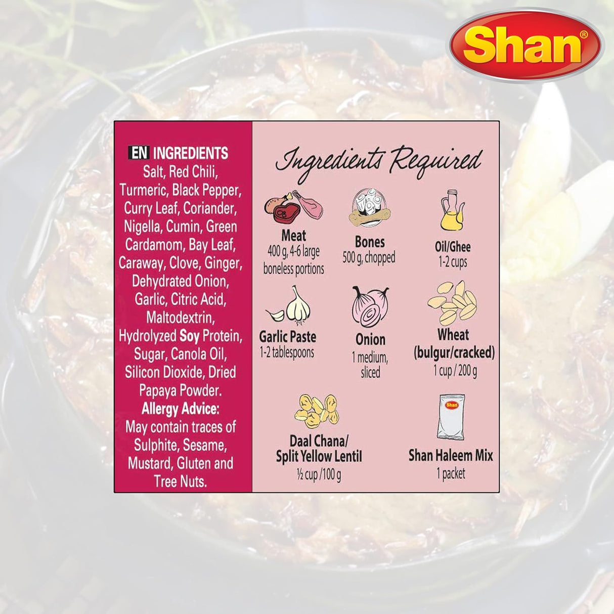 Shan Haleem Masala 50g