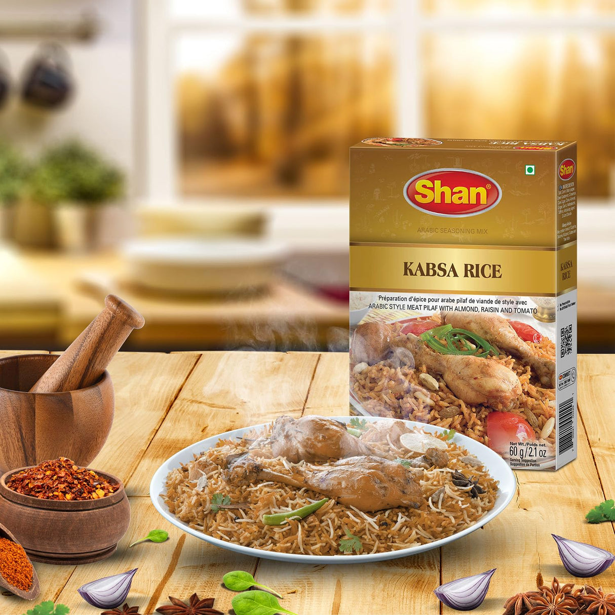 Shan Kabsa Rice Masala 60g