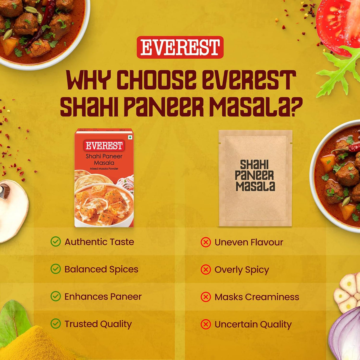 Everest Shahi Paneer Masala 100g