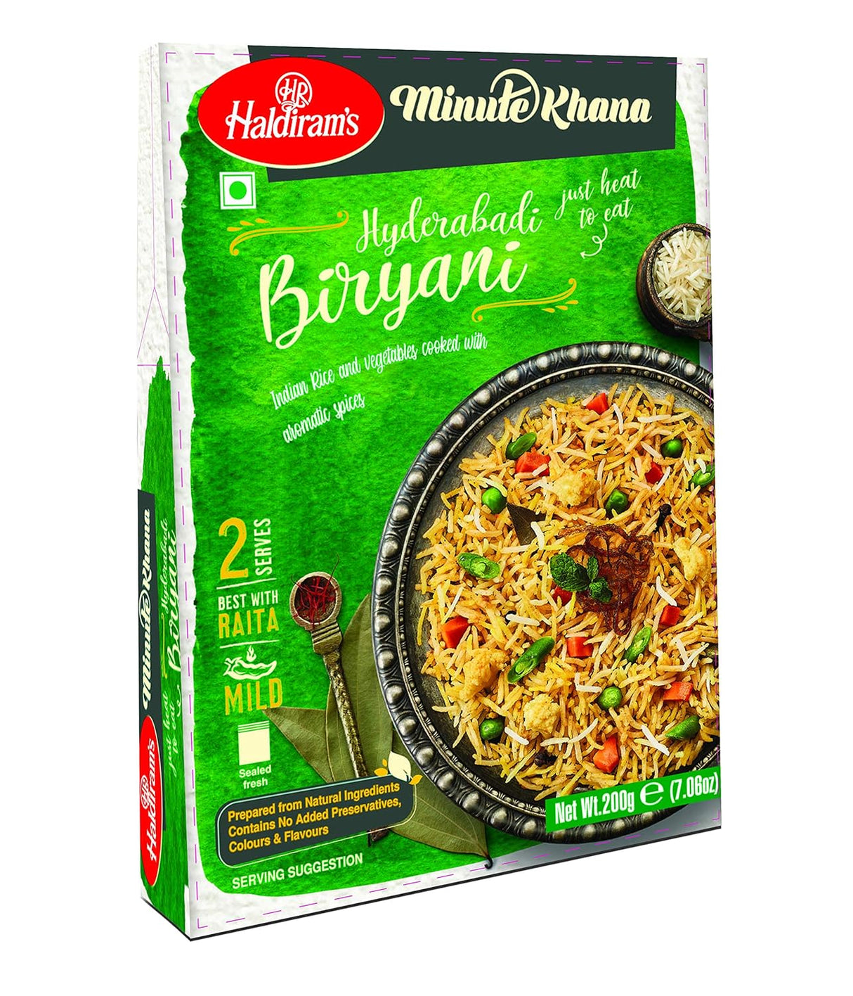 Haldiram's Hyderabadi Biryani 200g