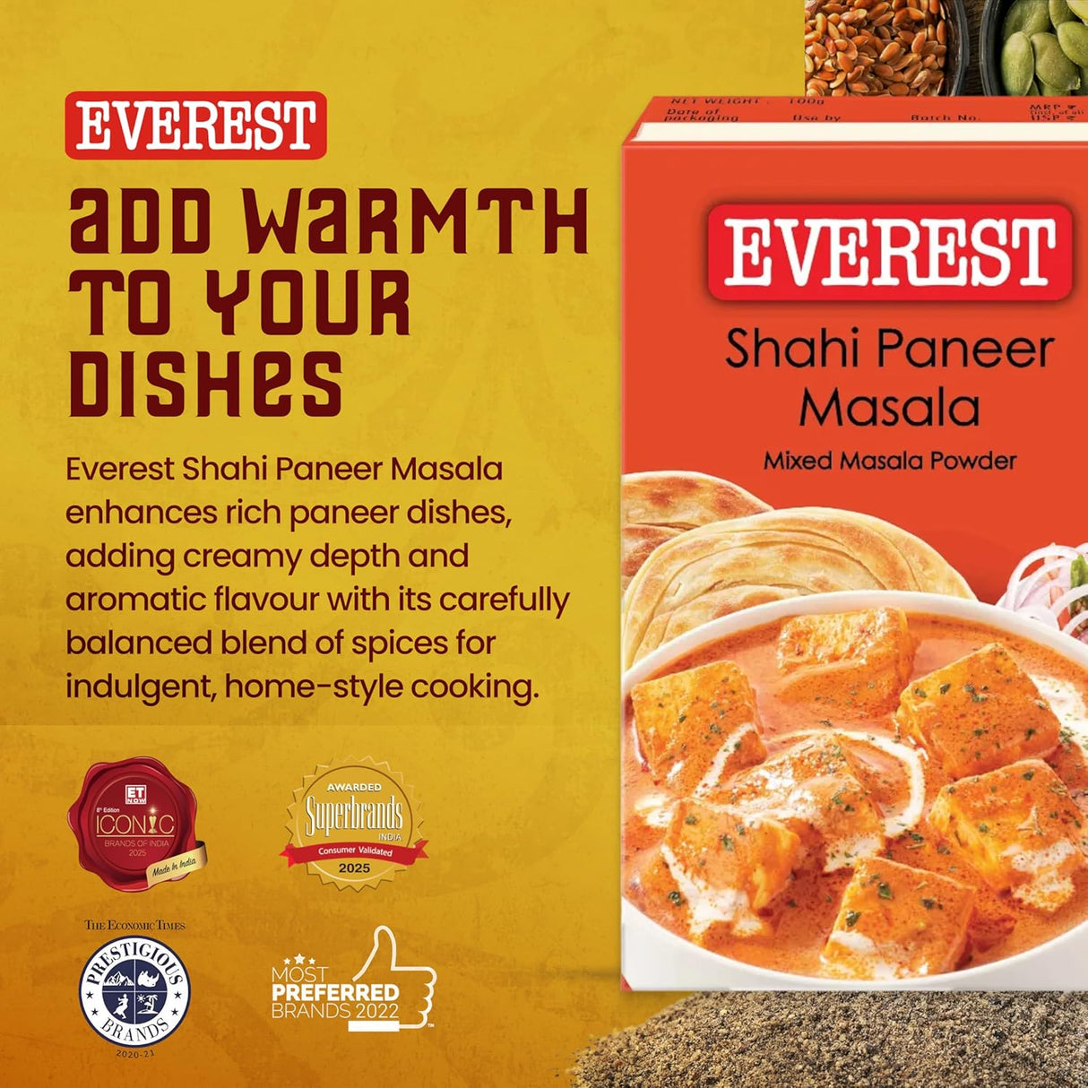 Everest Shahi Paneer Masala 100g