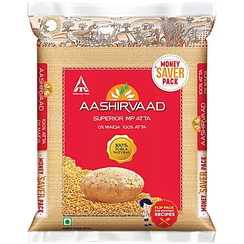 Aashirvaad Whole Wheat Atta 5kg