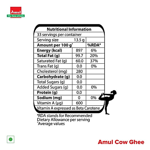 Amul Desi Cow Ghee 500ml
