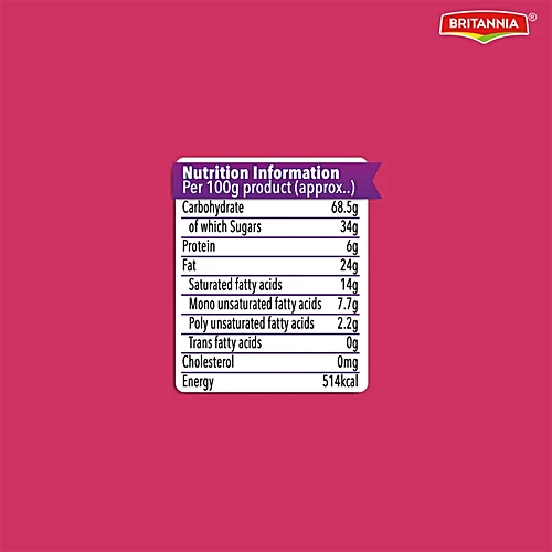 Britannia Treat Buzzy Strawberry Biscuits, 60 g