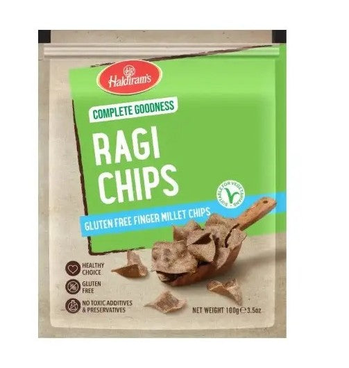 Haldiram Ragi Chips (Gluten Free Finger Millet Chips) 100g