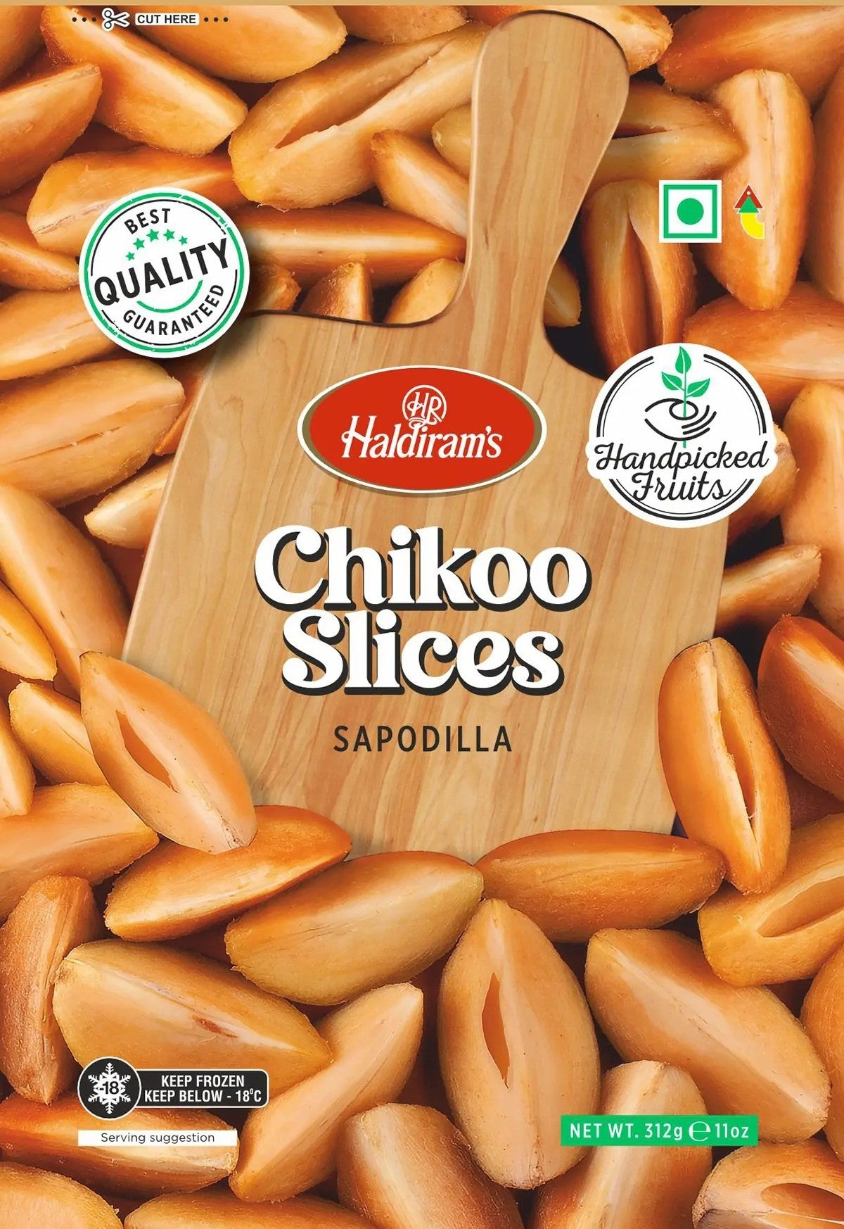 Haldiram's Chikoo Slices 312g (Sapodilla)