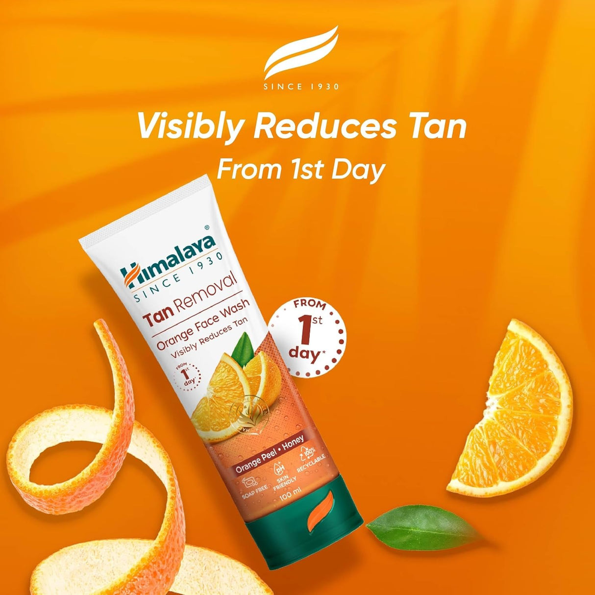 Himalaya Tan Removal Orange Face Wash 100ml
