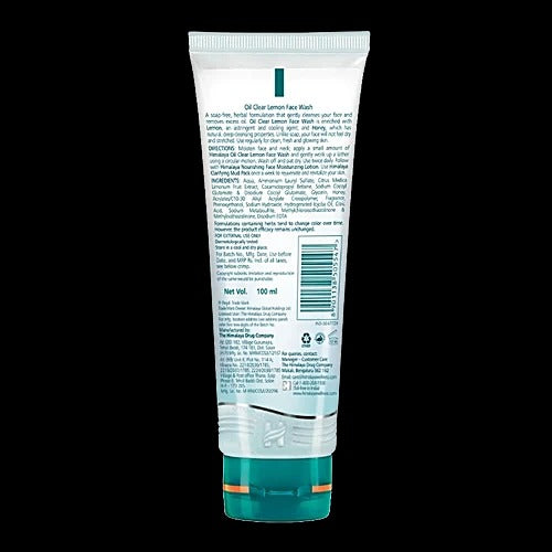 Himalaya Oil Clear Lemon Face Wash 100ml