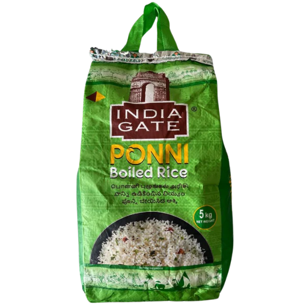 India Gate Ponni Boiled Rice 5kg