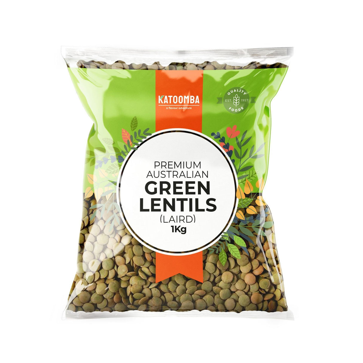 Katoomba Green Lentils Laird 1kg