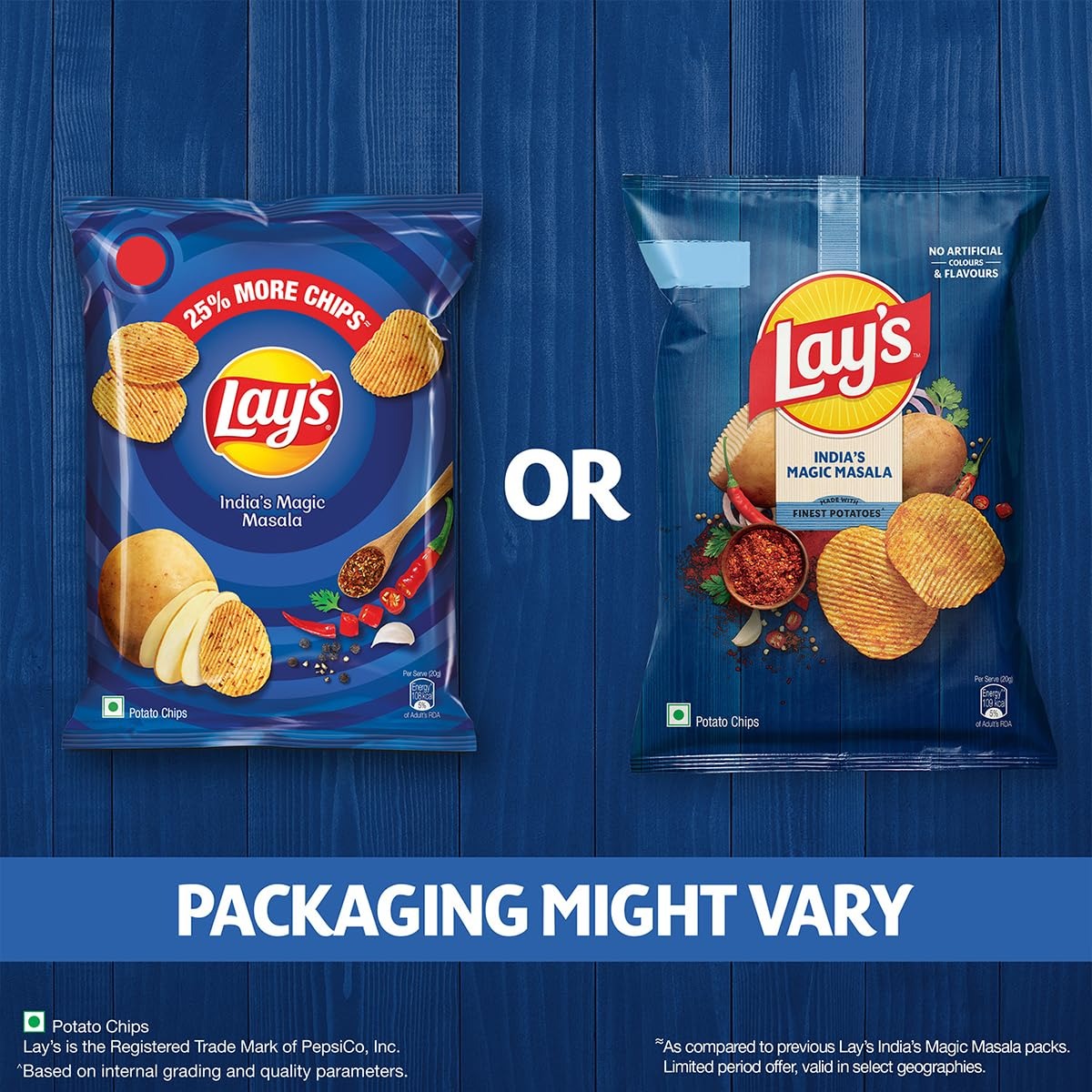 Lays CHIPS Magic Masala 48g