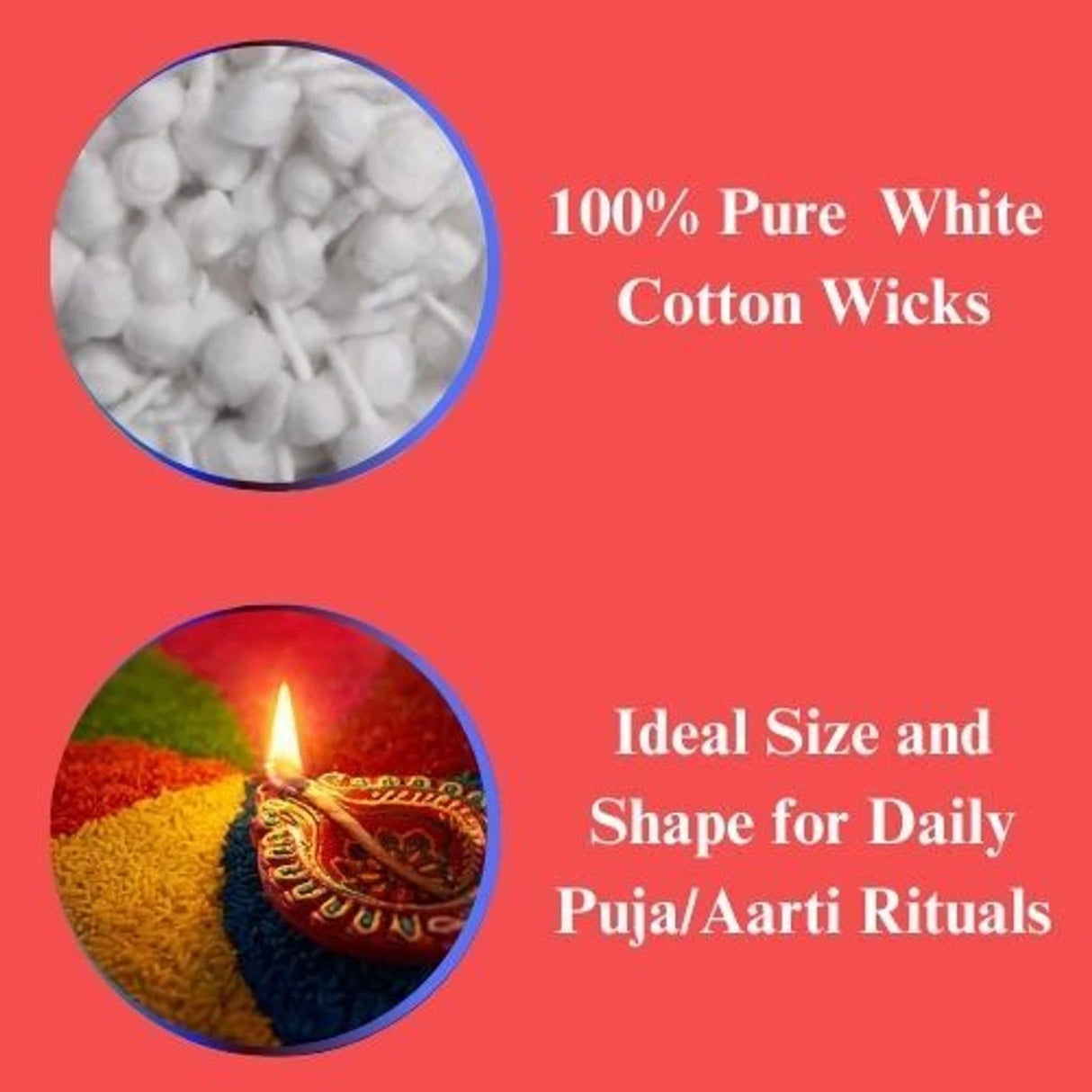 Mahadev Round Cotton Jyot 50g