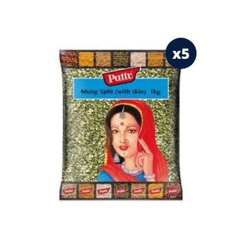 Pattu Moong Split (With Skin) 5kg