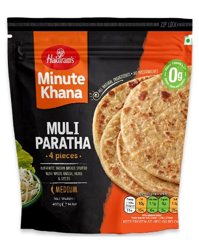 Haldiram's Muli Paratha 4pcs