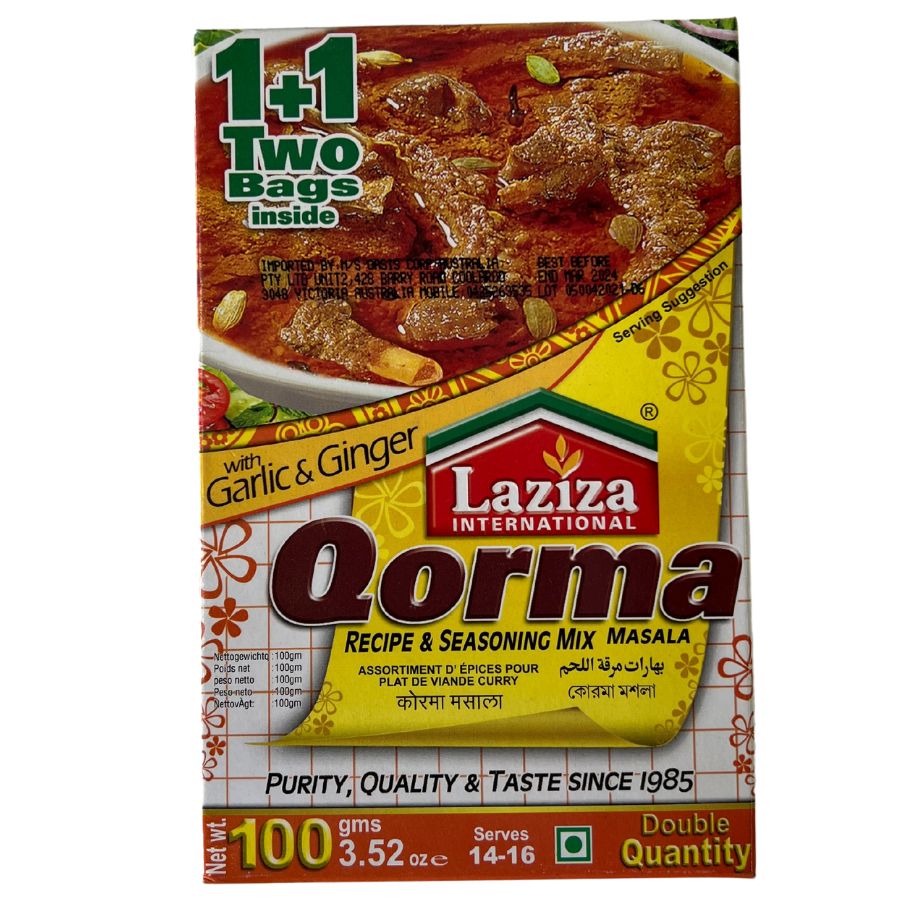Laziza Qorma Masala Mix 100g