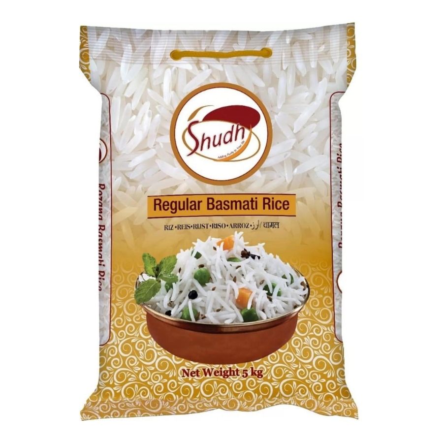 Shudh Everyday Basmati Rice 5kg (Medium Grain)
