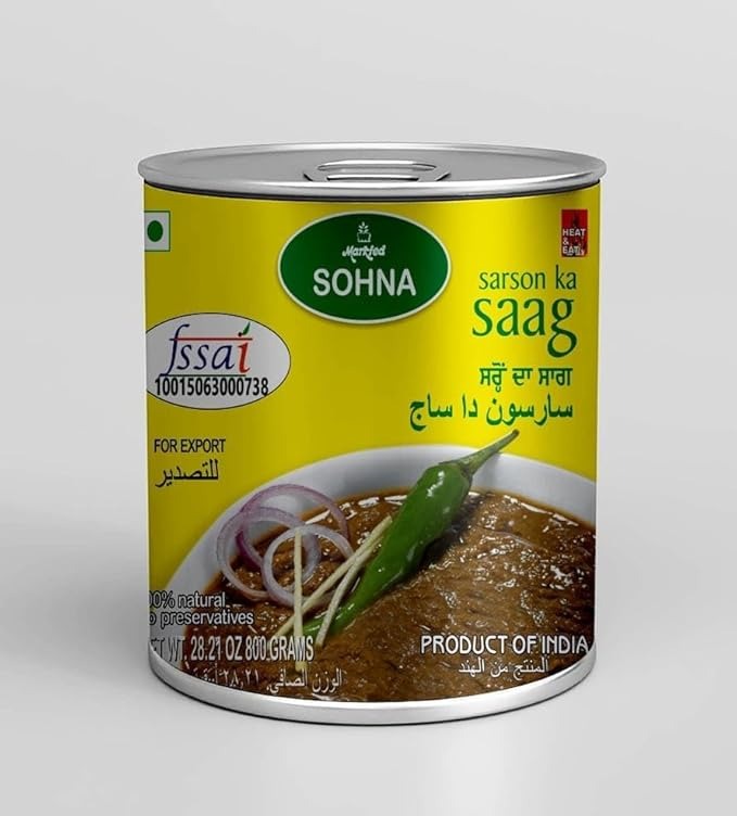 Sohna Sarso Ka Saag 800g