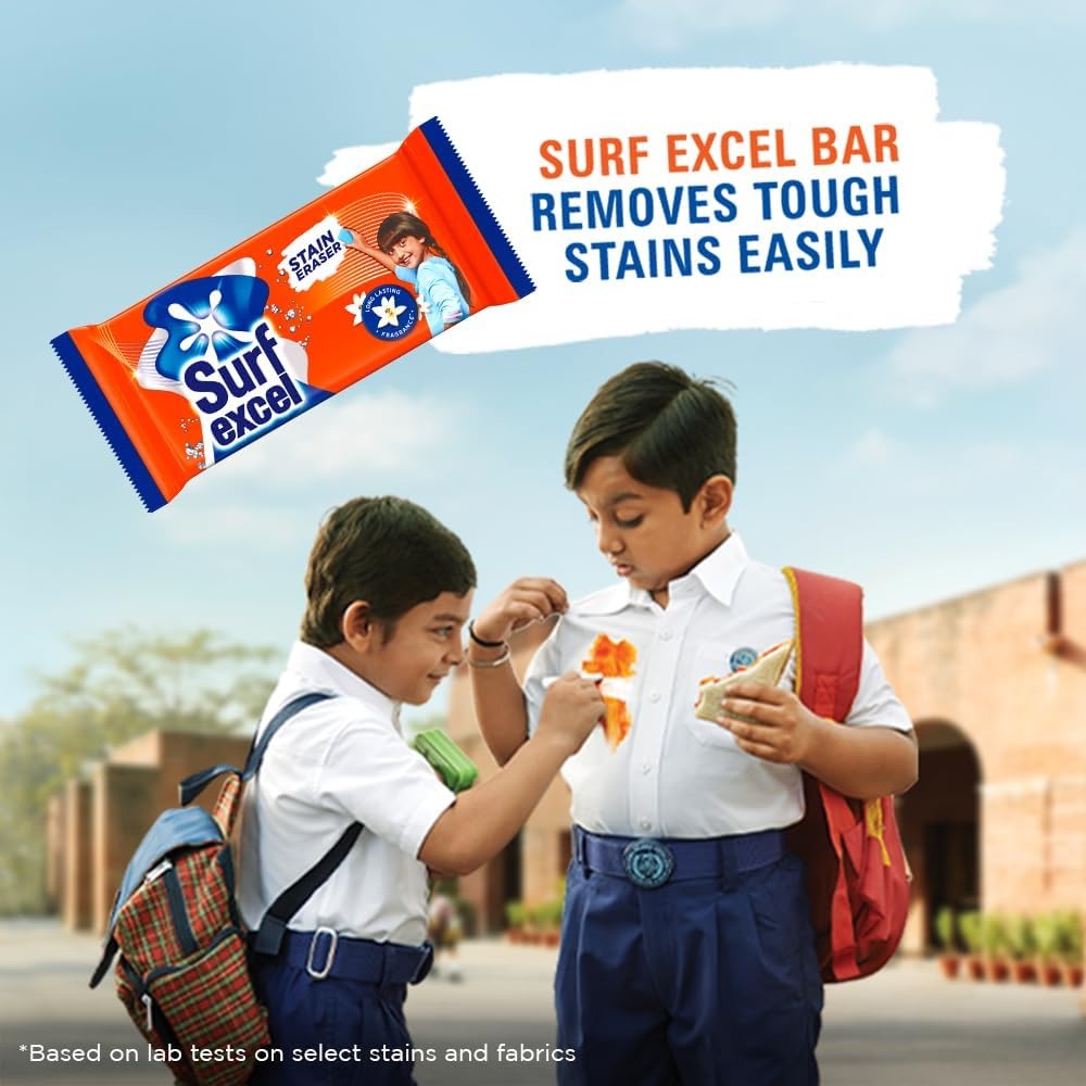 Surf Excel Bar 200g X4 Value pack