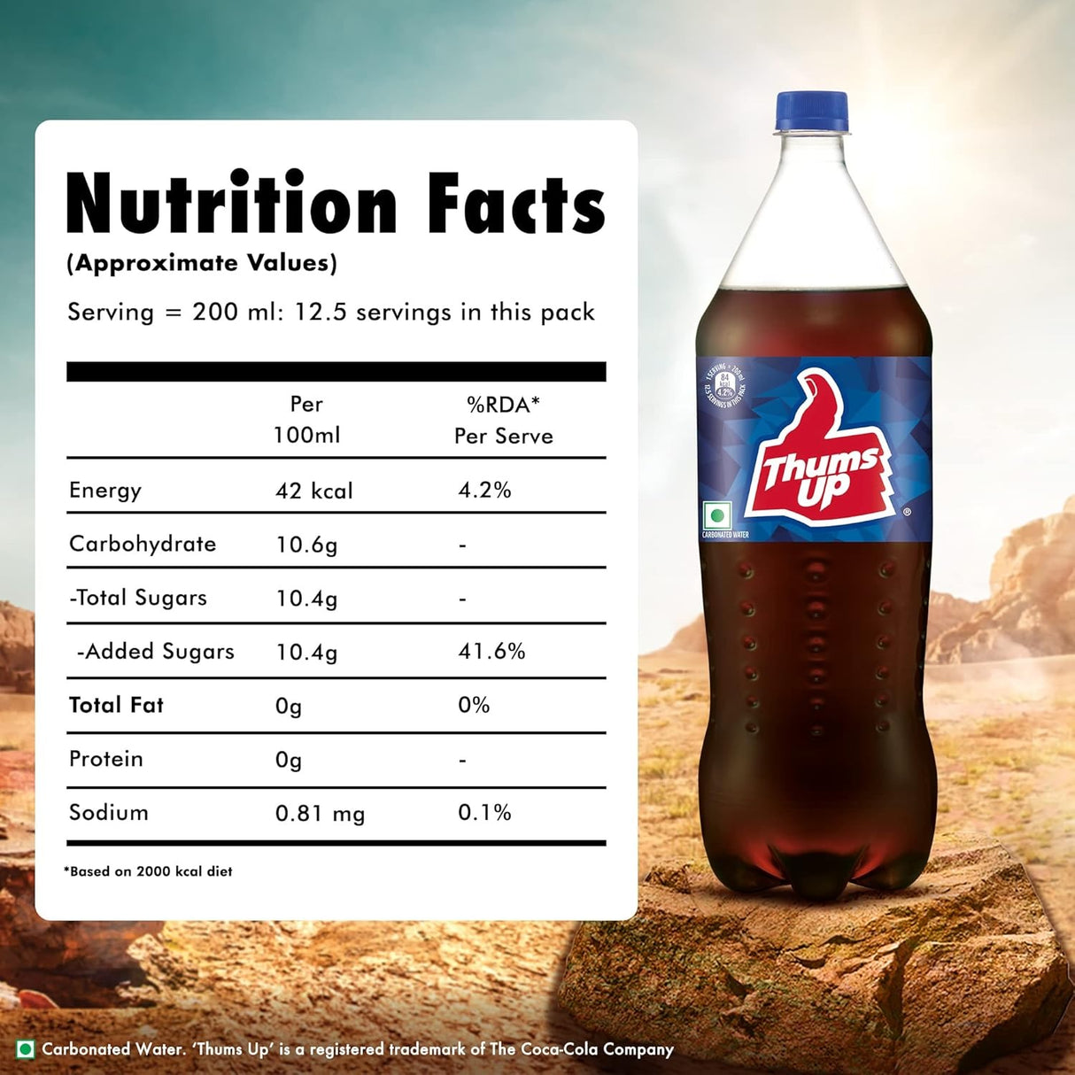 Thums Up 2.25 Litres