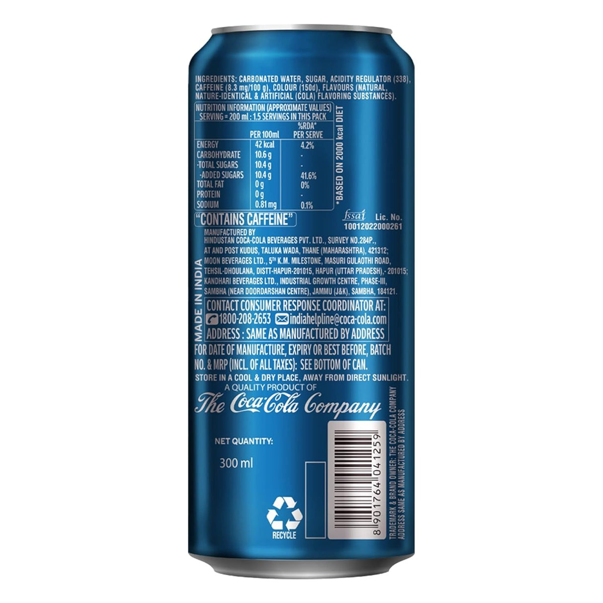 Thums up Can 300ml