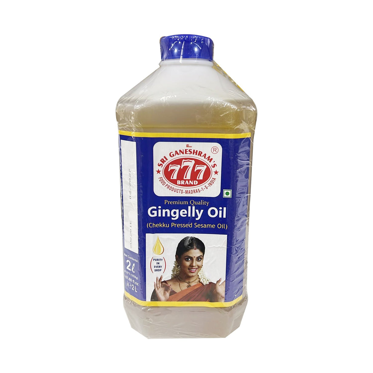 777 Premium Quality Gingelly Oil 2 Litres