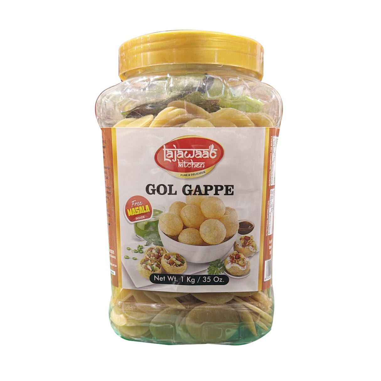 Lajawaab Kitchen Gol Gappe jar 1kg