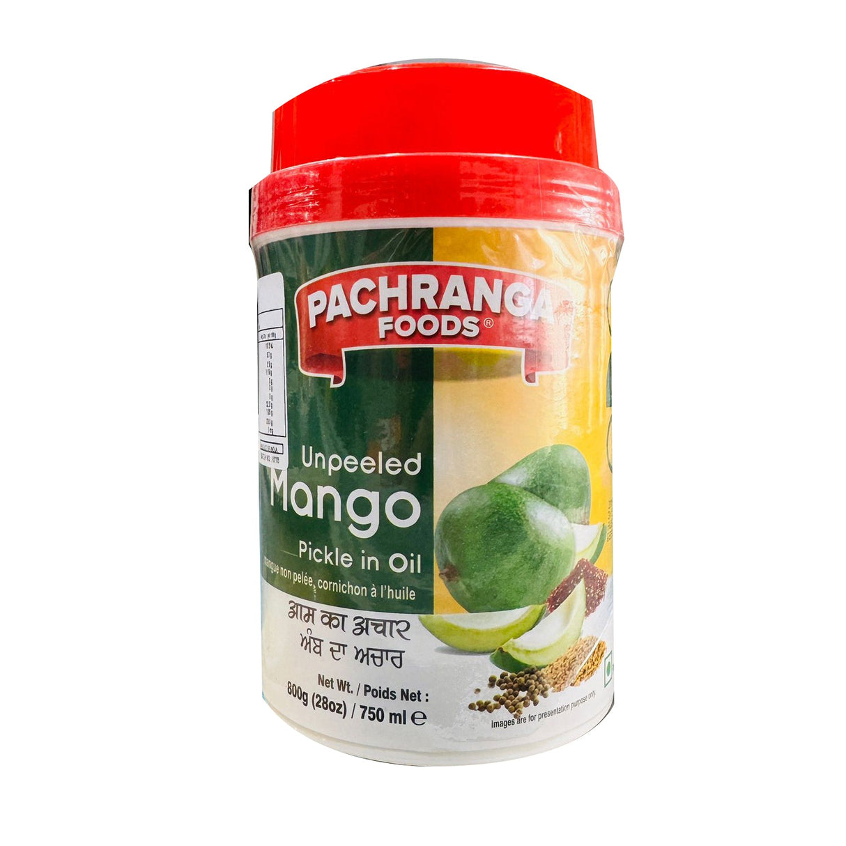 Pachranga International Mango UnPeeled 800g