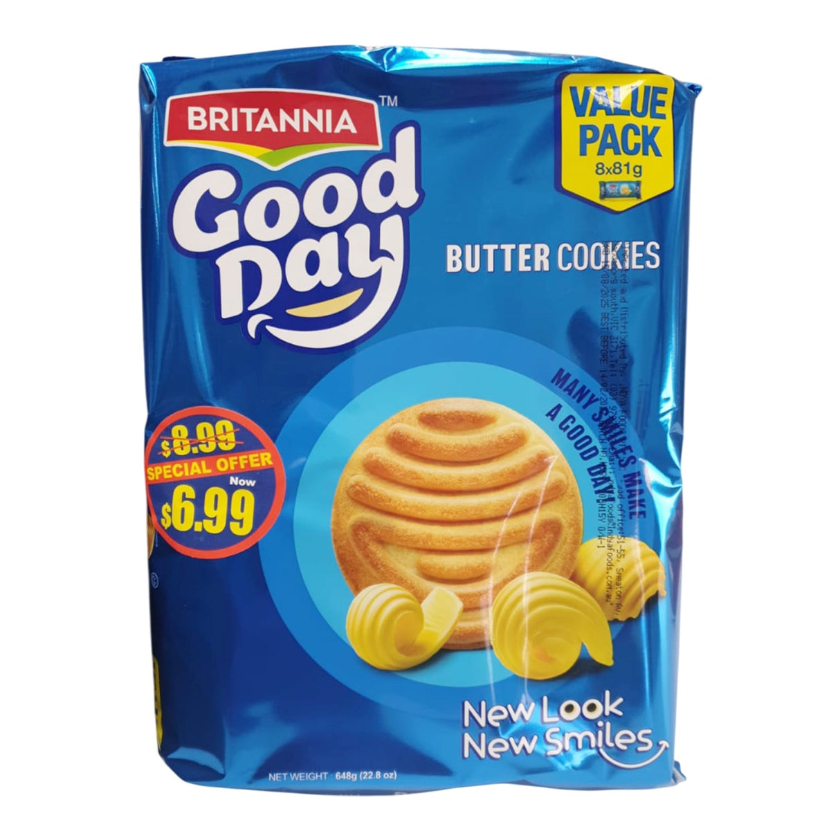 Britannia Good day Butter Biscuit 648g