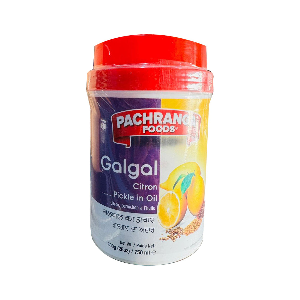 Pachranga International Galgal Citron Pickle in Oil 800g
