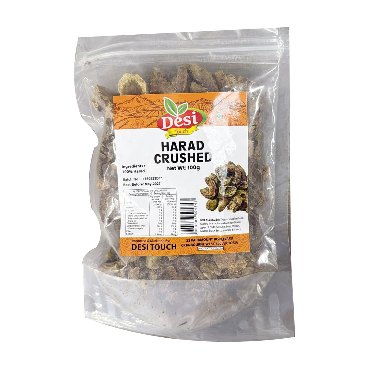 Desi Touch Harad Crushed 100g