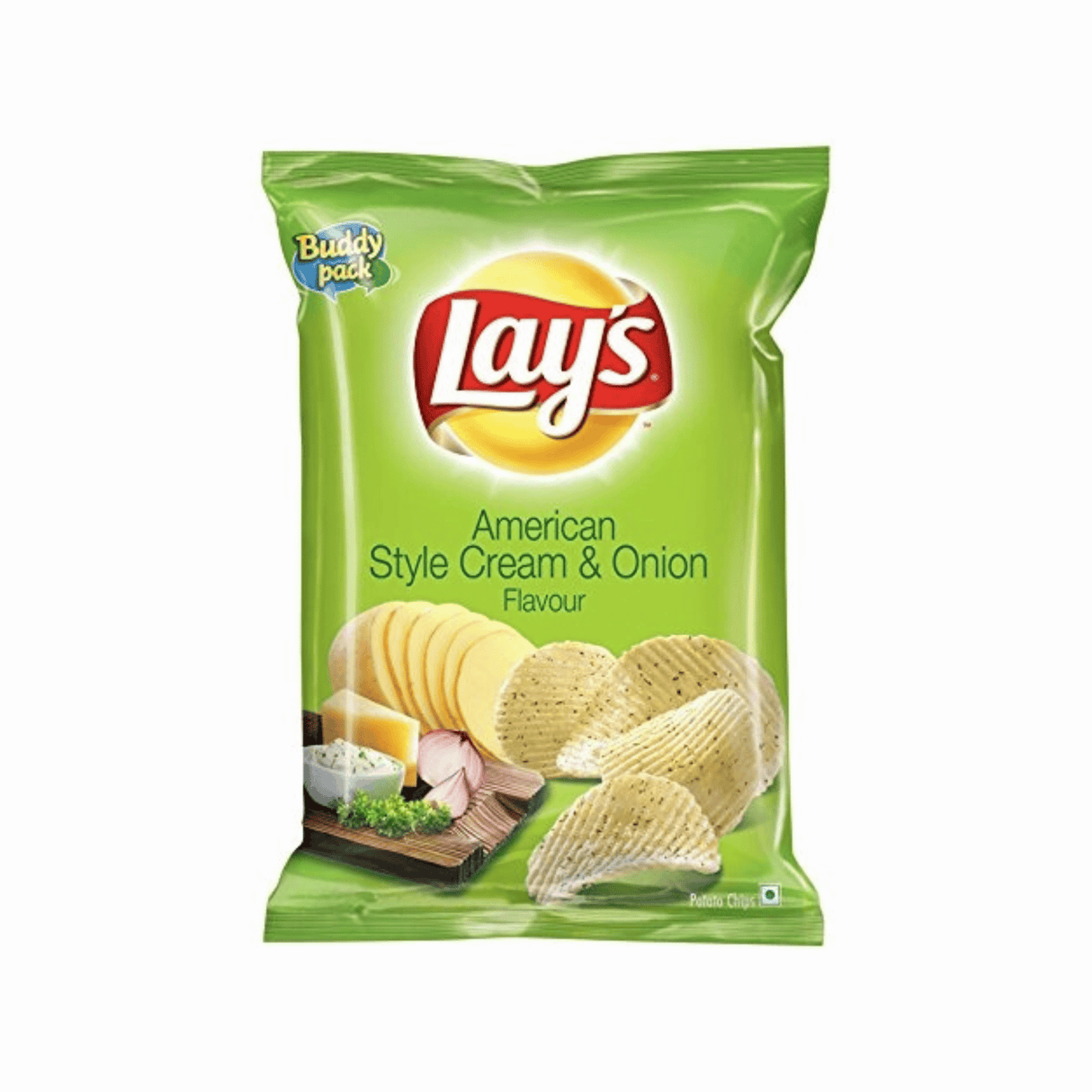 Lay's American Style Cream & Onion Chips 52g