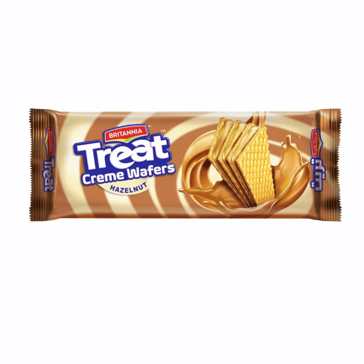 Britannia Treat Creme Wafers Hazelnut 75g