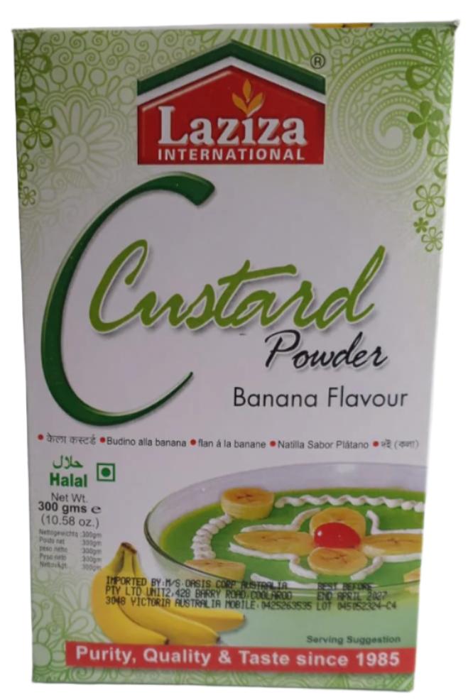 Laziza Custard Powder Banana Flavor 300g