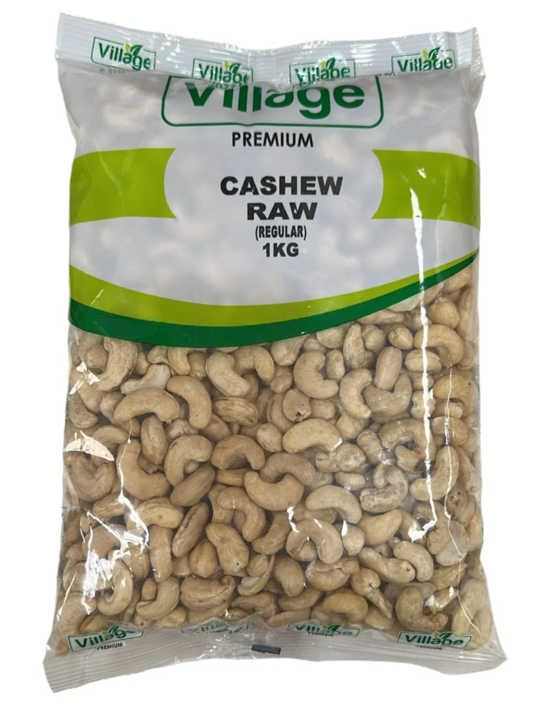 Village Cashew Raw Premium Regular 1kg